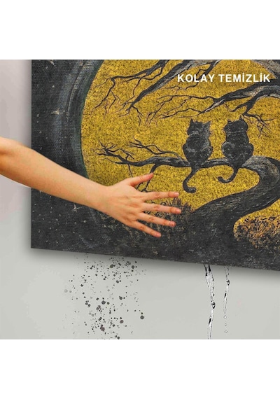 Dekoratif Kapı Önü Paspası - Kaymaz Taban 33 Çok Renkli
