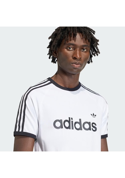 Adidas 3-stripes Slim Ringer Erkek Tişört C-adıkf0418e50a00 Beyaz