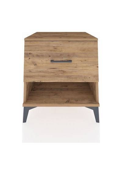 Kronos Komodin Tek Çekmeceli 60x59x64 Çam-çam Çam
