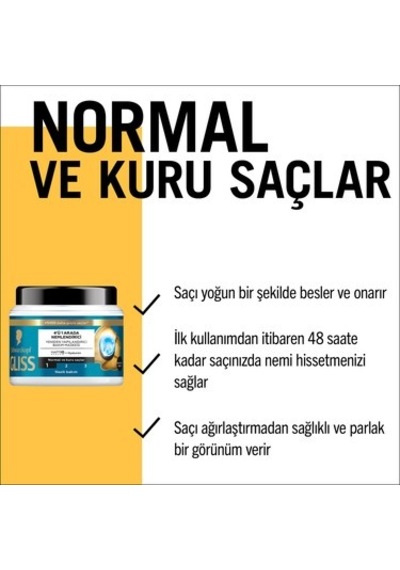 400ml Nemlendirici Ve Yeniden Yapılandırıcı Saç Maskesi