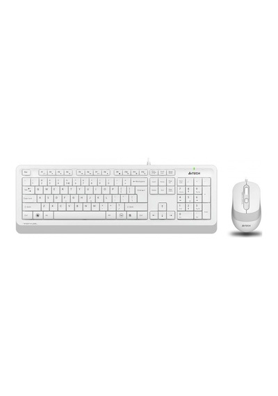 A4 TECH F1010 KABLOLU USB STANDART BEYAZ Q K  AVYE+MOUSE