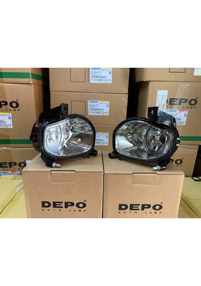 Toyota Avensis 2003-2006 Arası Depo Sağ Ve Sol Sis Farı Takım 81210-05060 / 81220-05060