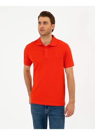 Pierre Cardin Erkek Kırmızı Tişört Basic 50280754-vr030 Kırmızı