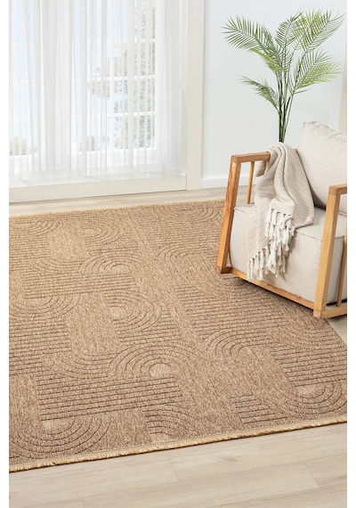 Seyran Halı Loopy 623 Kahve %50 Polyester - Polipropilen Yolluk