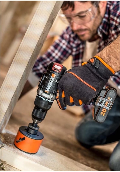 Worx WX175 20 V 2.0Ah Li-ion Çift Akülü Kömürsüz Profesyonel Vidalama
