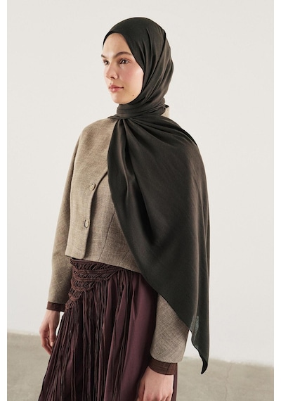 Defacto Fresh Scarfs X Defacto Premium Siyah Keten Şal I1758ax26smbk27 Siyah-bk27