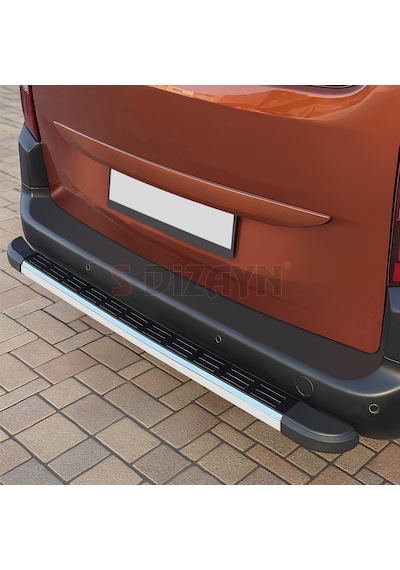S-dizayn Peugeot Expert 3 S-line Krom Arka Koruma 2016 Üzeri