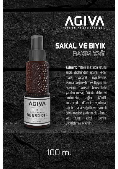 Sakal Ve Bıyık Bakım Yağı Tüm Ciltler İçin 100 Ml