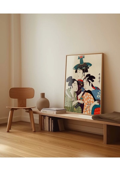 Çerçevesiz Poster Japon Kültürünün İzleri