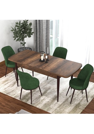 Canisa Concept Kor Serisi, 70x114 Açılabilir Yemek Masası Takımı, Barok Ahşap Desen Masa Ve 4 Haki Yeşil Sandalye Masa Barok Sandalyeler Haki Yeşili Canisa Concept Kor Serisi, 70x114 Açılabilir Yemek Masası Takımı, Barok Ahşap Desen Masa Ve 4 Haki Yeşil Sandalye Masa Barok Sandalyeler Haki Yeşili