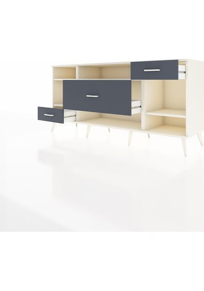 Hyperion Konsol 4 Raflı 3 Çekmeceli 176x44x83 Aytaşı-aytaşı/antrasit Aytaşı/antrasit Hyperion Konsol 4 Raflı 3 Çekmeceli 176x44x83 Aytaşı-aytaşı/antrasit Aytaşı/antrasit