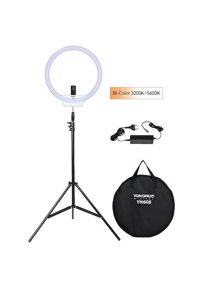 Yongnuo Yn608 Bi-color Ring Led Işık Seti