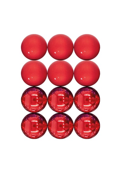 Mistique Home Cici Top 3 Cm 12'li Çok Renkli