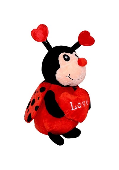 1014 Karma Peluş Kırmızı