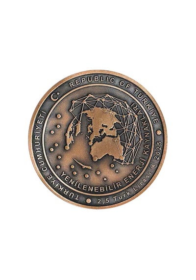 Agakulche Kaynakları Bronz Sikke Coin