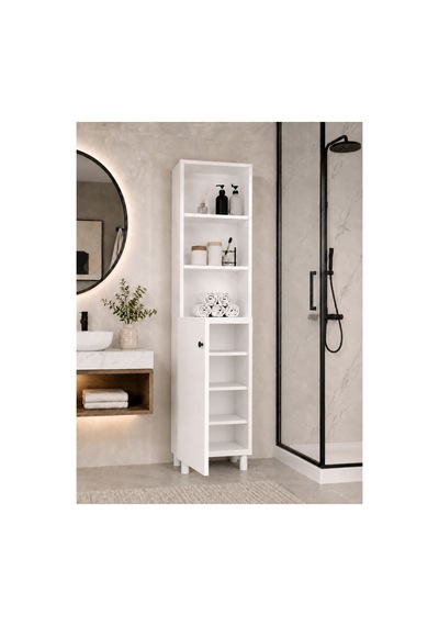 Paris Beyaz Banyo Dolabı Beyaz