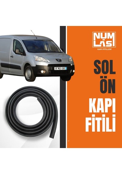 Peugeot Partner Tepee Panelvan 2009-2018 Sol Ön Kapı Fitili-a Kalite-numlas-nm4519