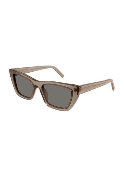 Saint Laurent Sl 276 Mıca 045 .55 Güneş Gözlüğü Şeffaf - Gri
