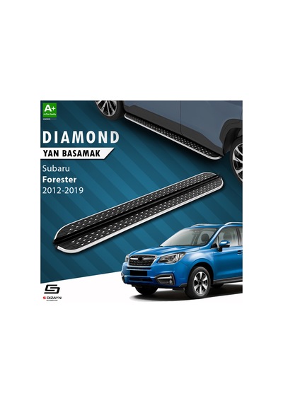S-dizayn Subaru Forester 4 Diamond Krom Yan Basamak 183 Cm 2012-2019