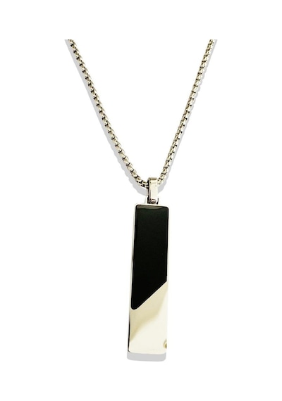 Ars-k010 Erkek Çelik Kolye Gri