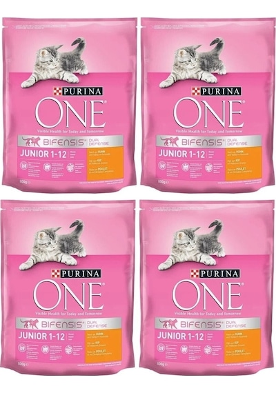 Purina One  Tavuklu Yavru Kedi Maması 4 x 800 G