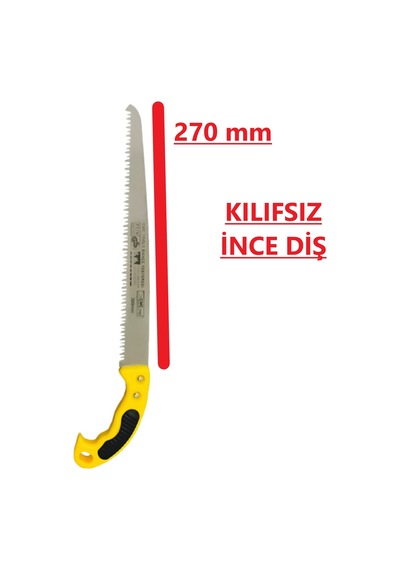 Cmc 270 Mm İnce Diş Budama Testeresi Kılıfsız
