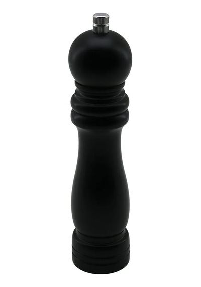 Lb Siyah Ahşap Büyük Çap: 4.5cm - Uzunluk: 19.5cm Tuz - Baharat Öğütücü Çok Renkli