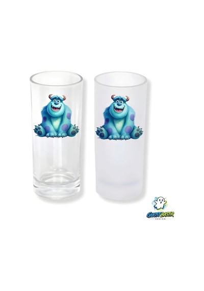 Monsters Sulley Buzlu / Buzsuz Seçenekli Rakı Bardağı 1 Adet Şık Sunum Bardağı 0261