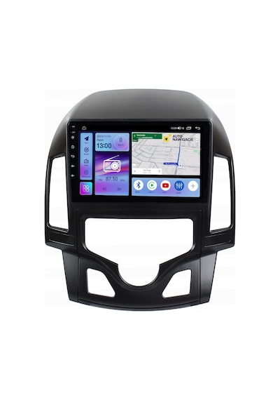 Hyundai İ30 Dijital Klima Android Multimedya Sistemi 4-64 Clarion 2008-2011 9"