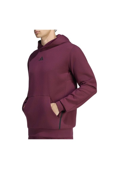 Ks6405-e Adidas D4t Hoodıe Erkek Sweatshirt Bordo Ks6405-e