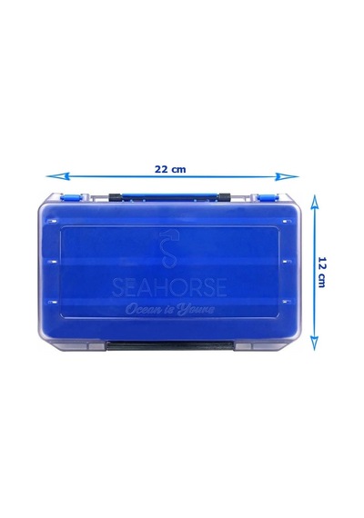 Lure Box Anti Uv 21cm Çift Taraflı Balıkçı Kutusu