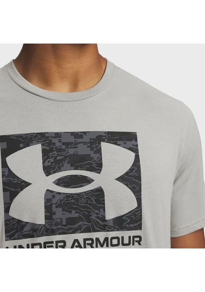 Under Armour Abc Camo Boxed Logo Erkek Gri Tişört