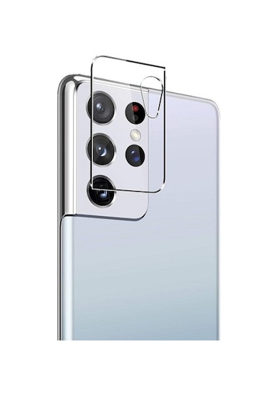 Nettech Samsung Galaxy S21 Ultra Uyumlu Kamera Cam Koruyucu