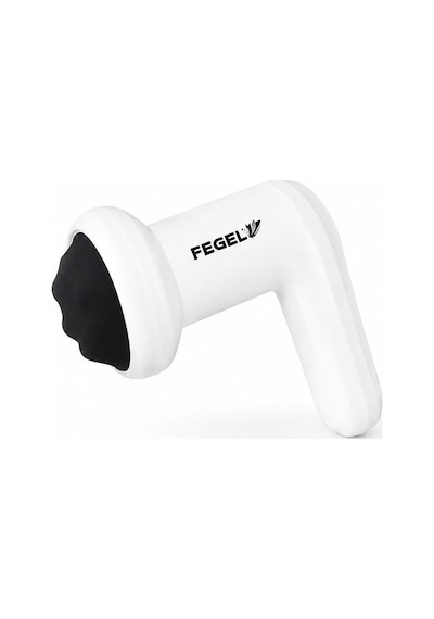 Fegel FG-720 6 Kademeli 5 Başlıklı Şarjlı Profesyonel Masaj Tabancası Beyaz