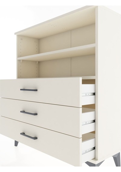 Arges Şifonyer 2 Raflı 3 Çekmeceli 88x30x106 Aytaşı-aytaşı Aytaşı