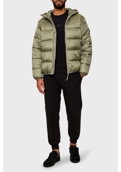 Tommy Jeans Erkek Mont Dm0dm22044 M1l Yeşil Yeşil