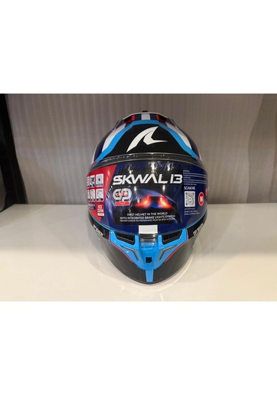 Kask Shark Skwal İ3 Raul Fernandez Mavi Mavi/beyaz