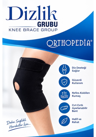 Orthopedia Ligament Ve Patella Destekli Dizlik