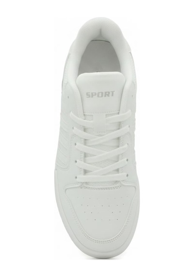 Letao Unisex Günlük Spor Ayakkabı Koşu Yürüyüş Sneaker Beyaz