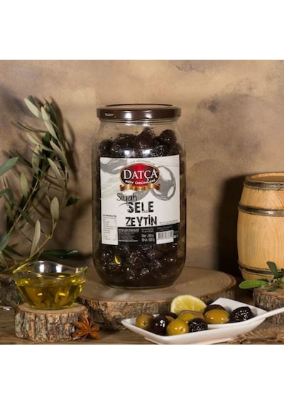 Datça Sele Siyah Zeytin Cam 650 G