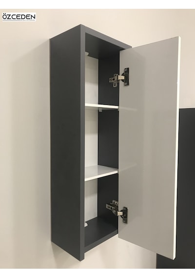Çok Amaçlı Banyo Mutfak Dolabı 70Cm Mdf Antrasit Gri Mat Renkli (546026842) Antrasit Çok Amaçlı Banyo Mutfak Dolabı 70Cm Mdf Antrasit Gri Mat Renkli (546026842) Antrasit
