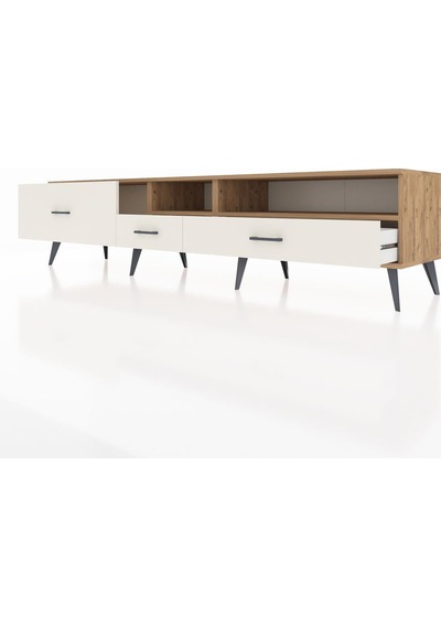 Hyperion Tv Ünitesi 2 Raflı 3 Çekmeceli 220x44x51 Çam-çam/aytaşı Atlas Çam/aytası - Atlas Çam Hyperion Tv Ünitesi 2 Raflı 3 Çekmeceli 220x44x51 Çam-çam/aytaşı Atlas Çam/aytası - Atlas Çam