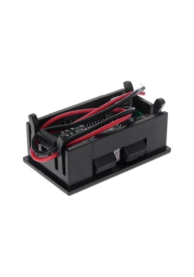 Usb Soketli Voltmetreli Akü Kapasite Göstergesi 12v Pil