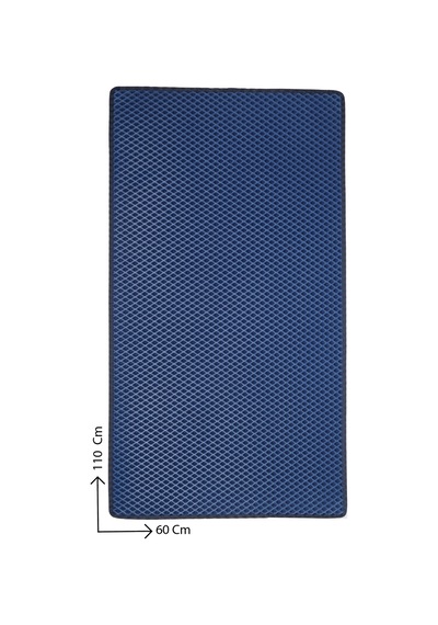 60x110 Cm Hücreli Kedi Kumu Paspası Kedi Matı Kedi Tuvalet Önü Paspası Lacivert