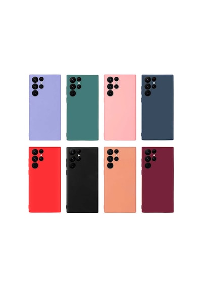 Zore Galaxy S22 Ultra Uyumlu Nvth Mara Lansman Kılıf-lila