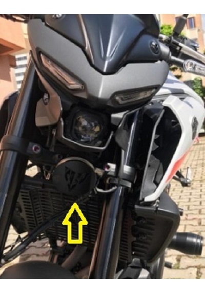 Yamaha Mt25 Mt07 R25 Korna Koruma Aksesuarı Mavi