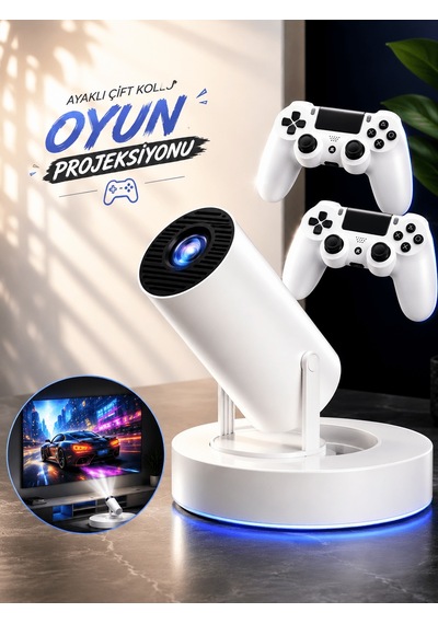 Ayaklı Çift Kollu Oyun Projeksiyonu Tkndy-bsva4969