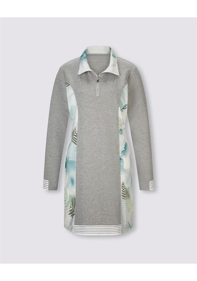 Bulalgiy Kadın Gri Sweat Elbise - Bga469558-gri