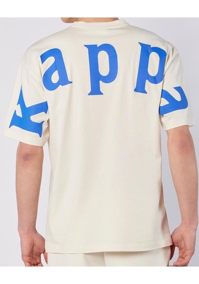 Kappa Jose Tee Erkek Ekru Regular Tişört