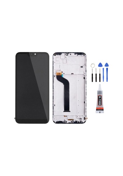 Xiaomi Mi A2 Lite Çıtalı Lcd Ekran Dokunmatik Tamir Seti Yapıştırcı Set Yedcom